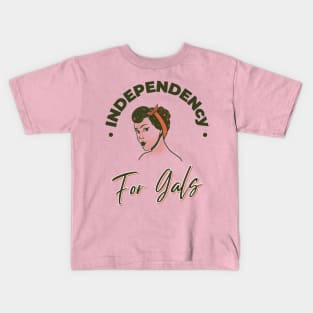 independent woman Kids T-Shirt